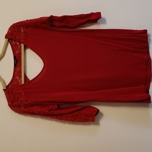 Red lace Top 2 for $10
